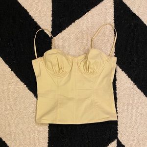 WeWoreWhat Bustier Top
